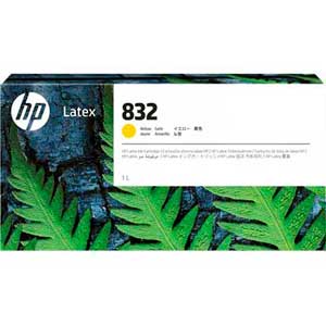 HP832 1L Yellow Latex Ink